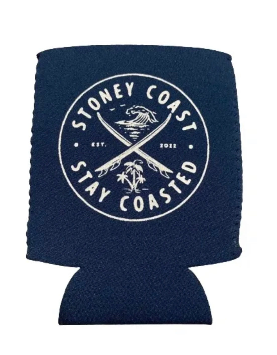 Stay Coasted (Navy) Koozie