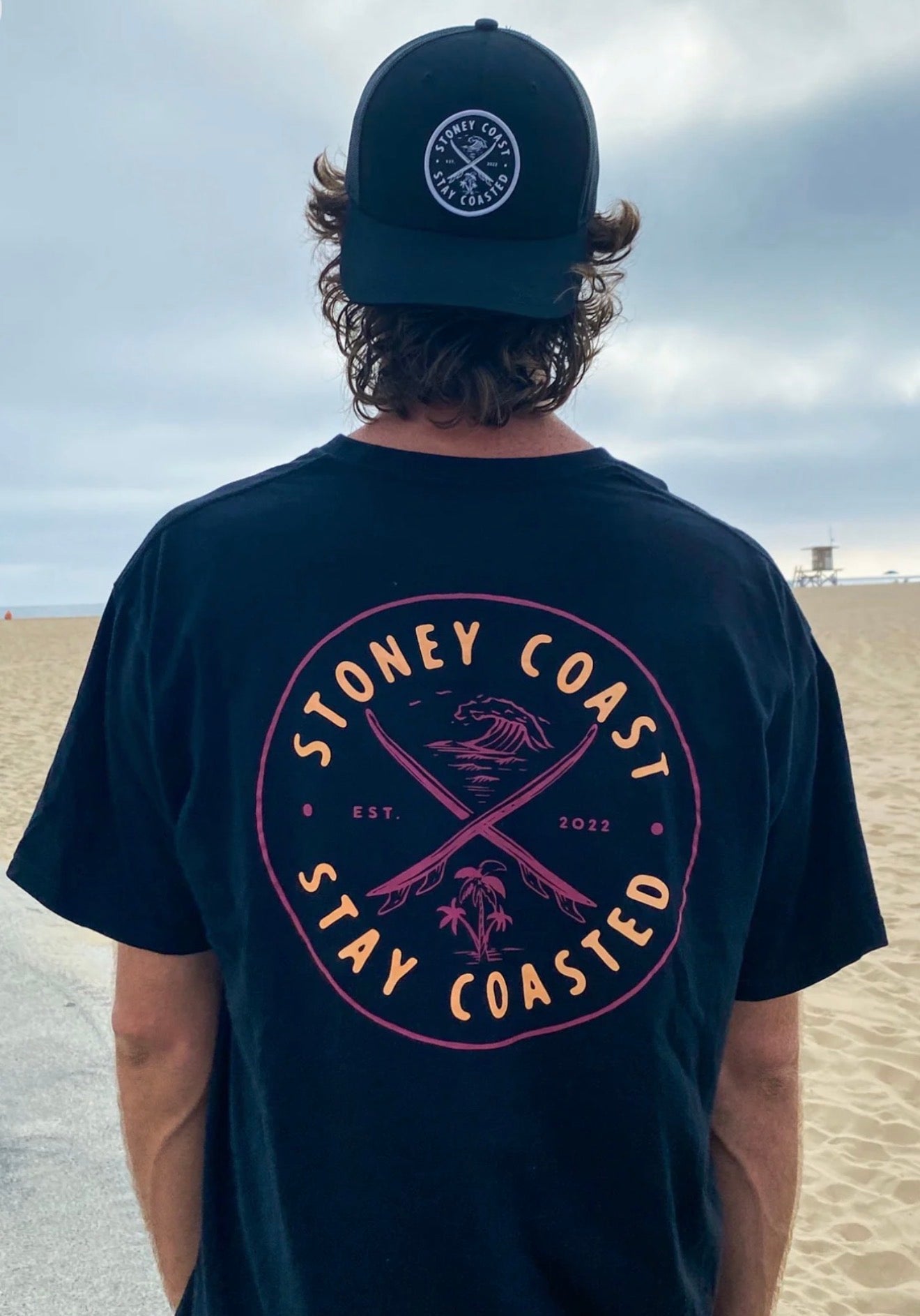 Stay Coasted Trucker Hat -Snapback